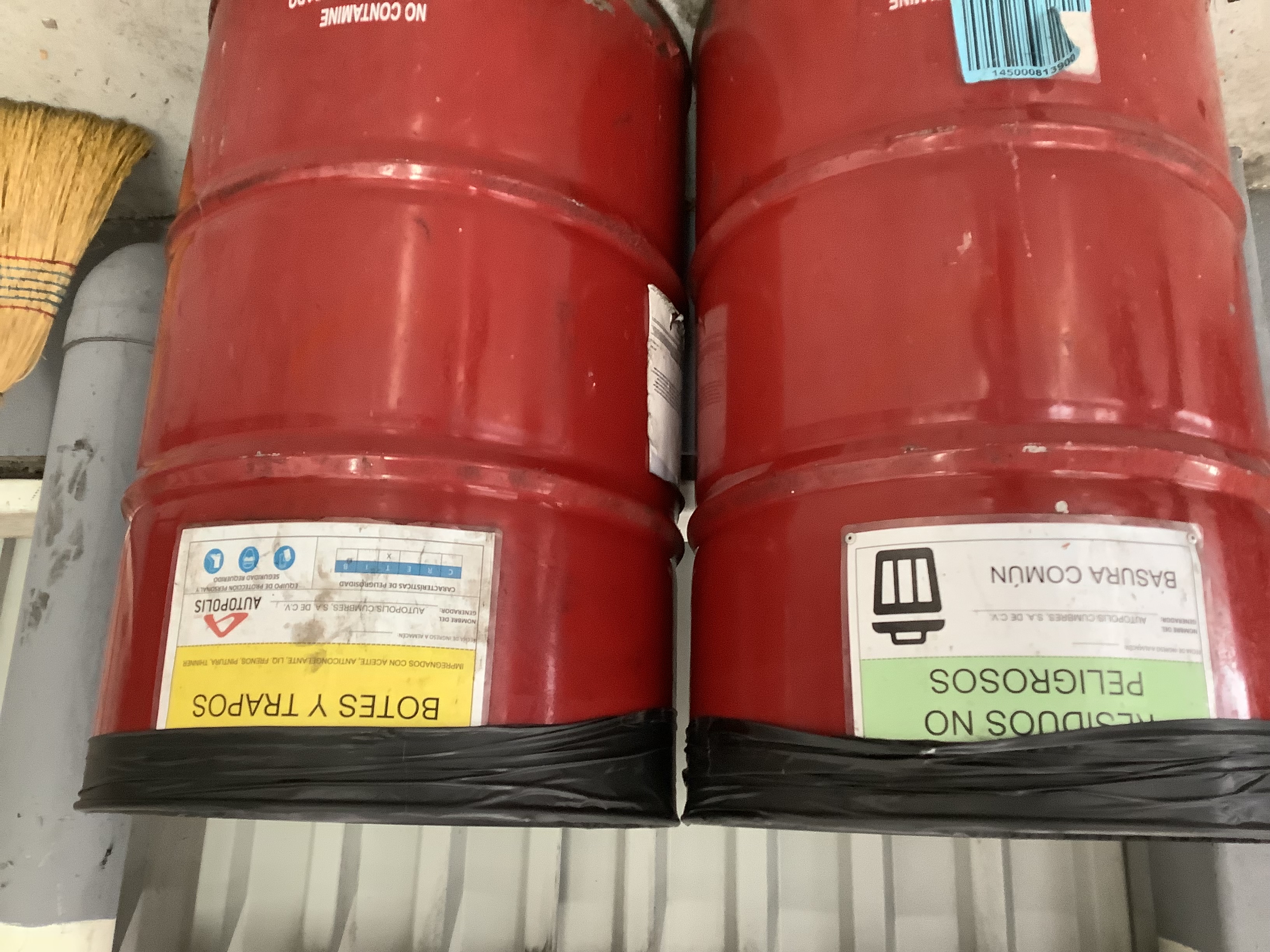 Etiquetado de contenedores